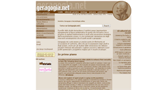 Desktop Screenshot of geragogia.net